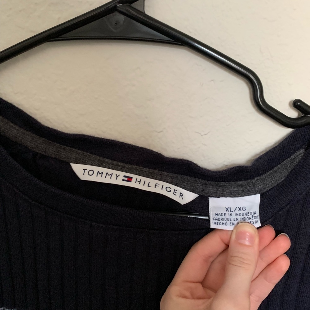 sold TOMMY HILFIGER / ribbed sweater - Picture 4 of 4